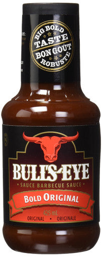 BULL'S-EYE Bold Original BBQ Sauce, 425ml/14oz,  {Imported from Canada}