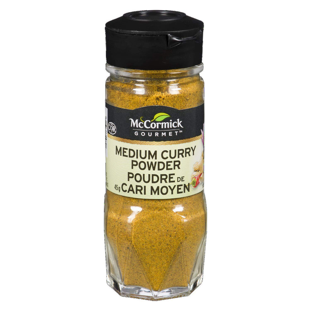 McCormick Gourmet, Medium Curry Powder, 45g/1.6oz., {Imported from Canada}