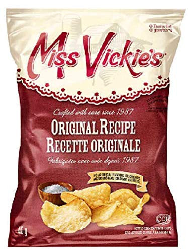 Miss Vickie’s Original Chips Box, (40 Bags of 40g/1.4 oz., Each) {Imported from Canada}