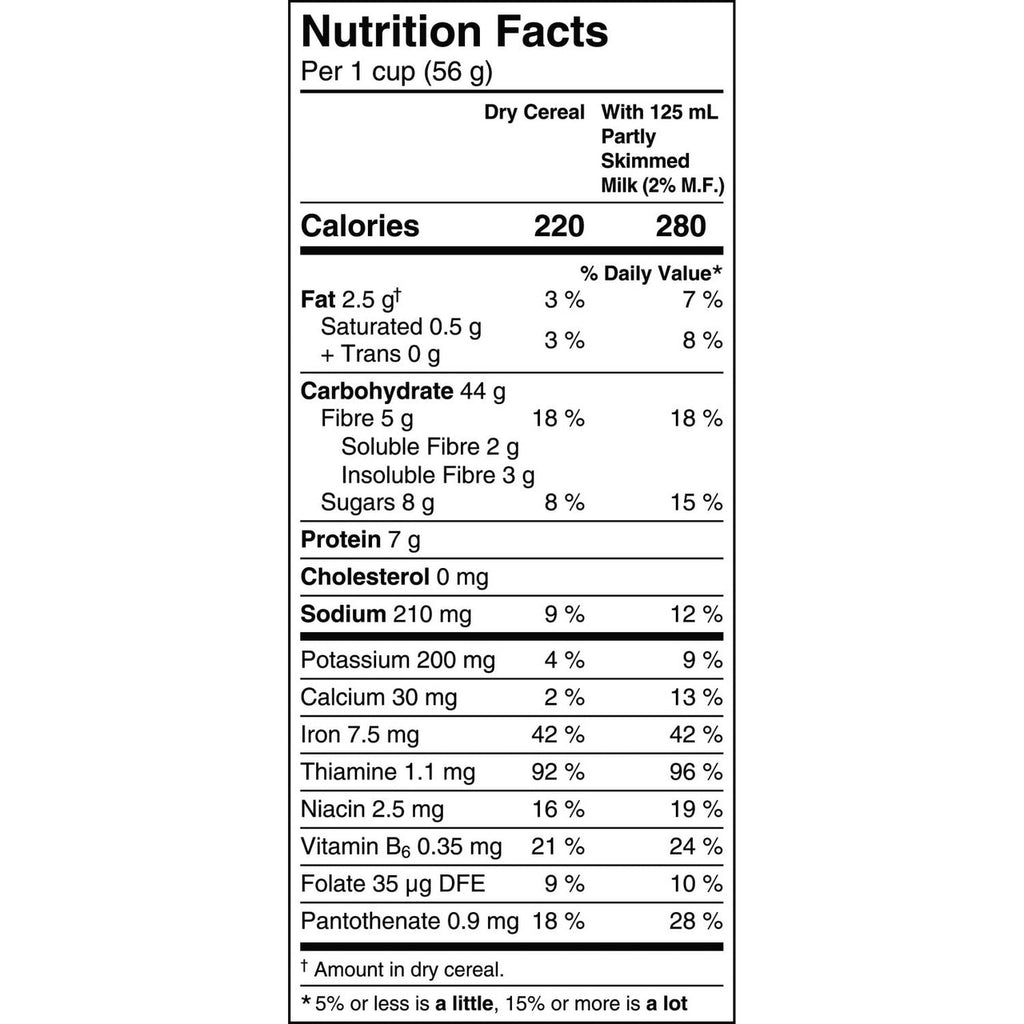 Quaker, Oatmeal Squares, Crunchy Oat Cereal, 500g/17.6oz., {Imported from Canada}