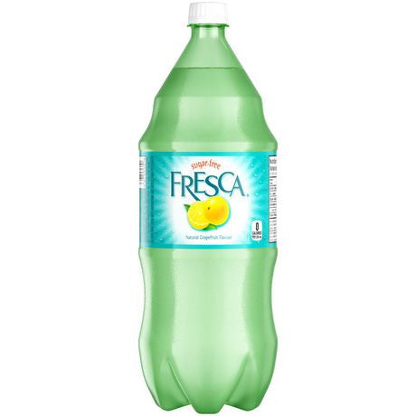 Fresca Soda 2L/67.6 fl.oz Bottle, Made by Coca Cola {Imported from Canada}