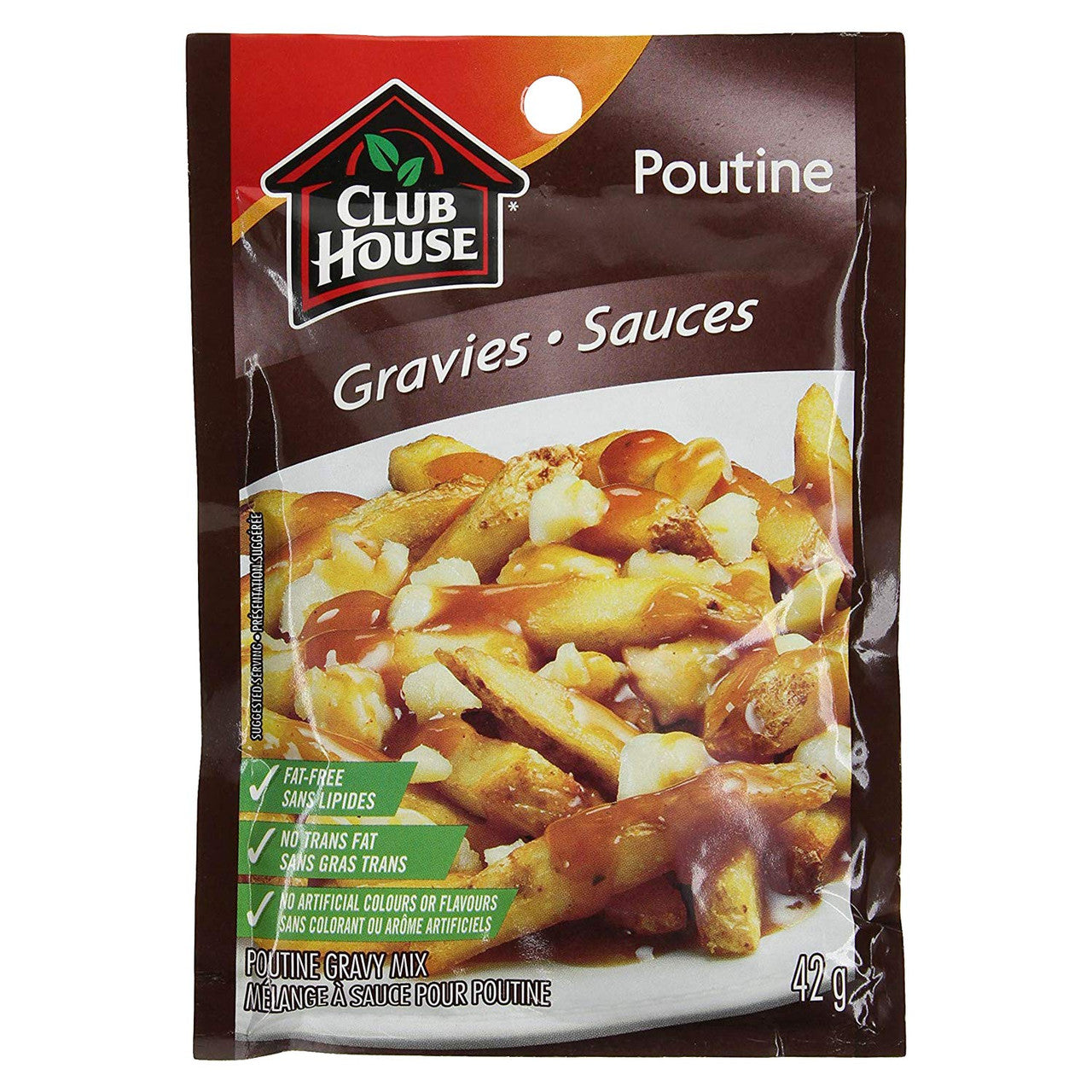 Club House Poutine Gravy Mix, 42g/1.5oz {Imported from Canada}