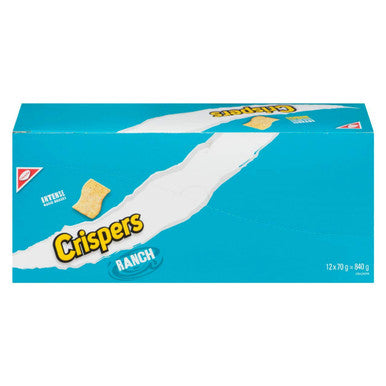 Crispers Christie Ranch, 70g/2.46 Ounces 12 Pack {Imported from Canada}