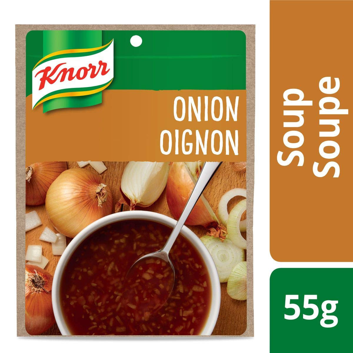Knorr Onion Soup Mix 55g/1.9 oz., Pack of 12 {Imported from Canada}