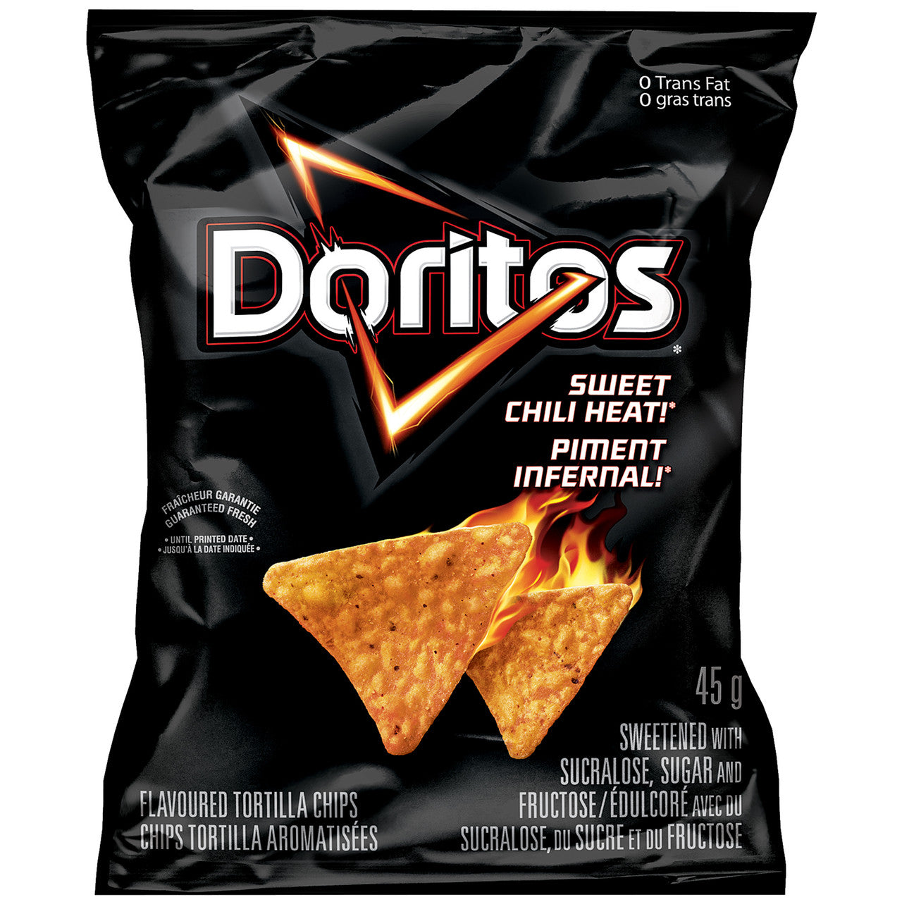 Doritos Sweet Chili Heat Tortilla Chips, 45g/1.6 oz., Vending Size {Imported from Canada}