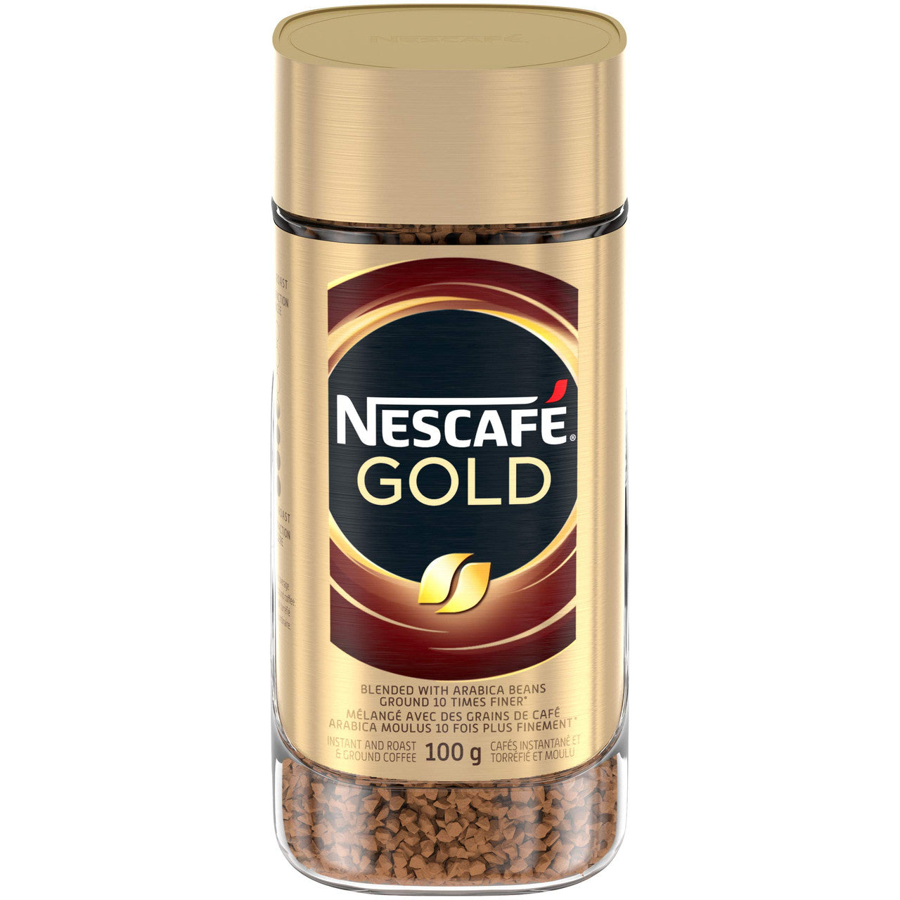 NESCAFE Gold Instant & Roast & Ground Coffee, 100g/3.5oz., Jar, {Imported from Canada}