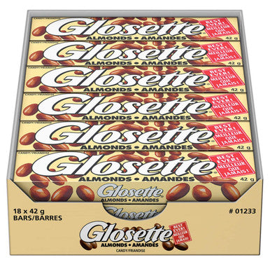 Hershey Glosette Almonds, 42g/1.48oz, 18pk {Imported from Canada}