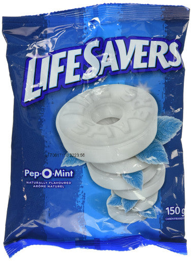 Life Savers Pep-O-Mint (150g/5.3oz) (3pk) {Imported from Canada}