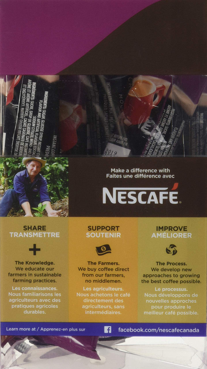 Nescafe Sweet & Creamy Instant Mocha Coffee 18 x 22g from Canada