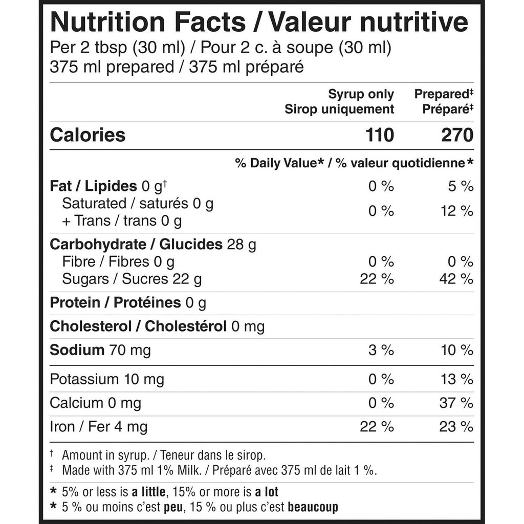 Nestle Nesquik Vanilla Syrup, 510 ml/ 17.2 fl oz., {Imported from Canada}