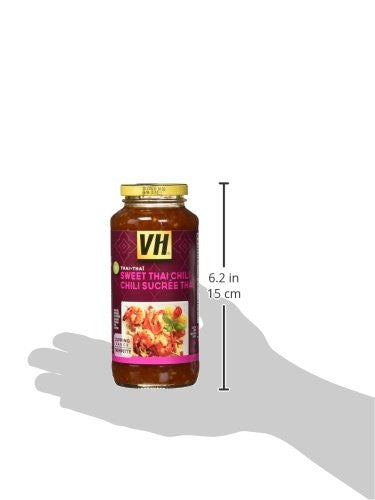 VH Sweet Thai Chili Dipping Sauce (12 Count), 341ml/11.5oz, Jars, {Imported from Canada}