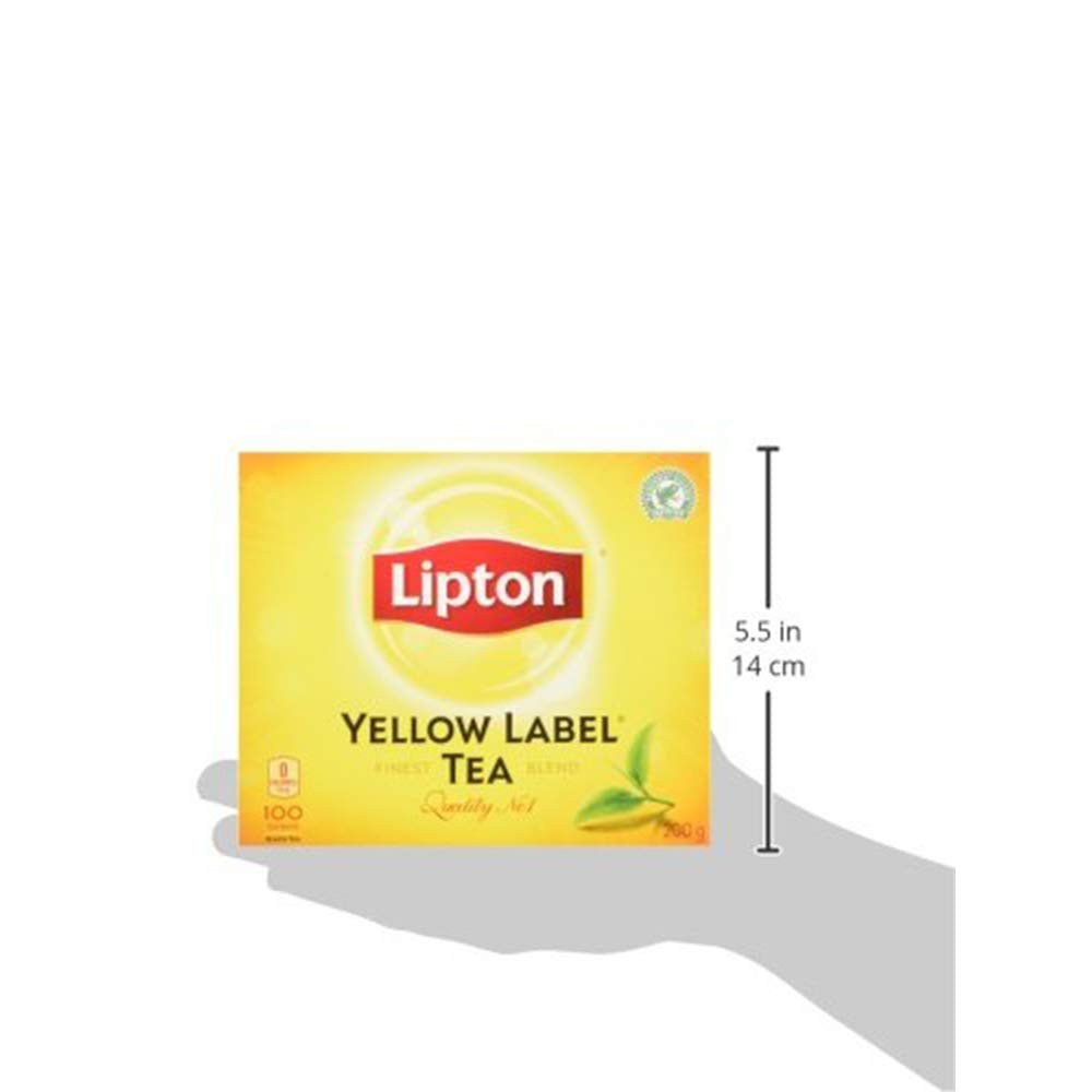Lipton Yellow Label Tea, 200g/7.1oz - (100ct) (Pack of 3) {Imported from Canada}