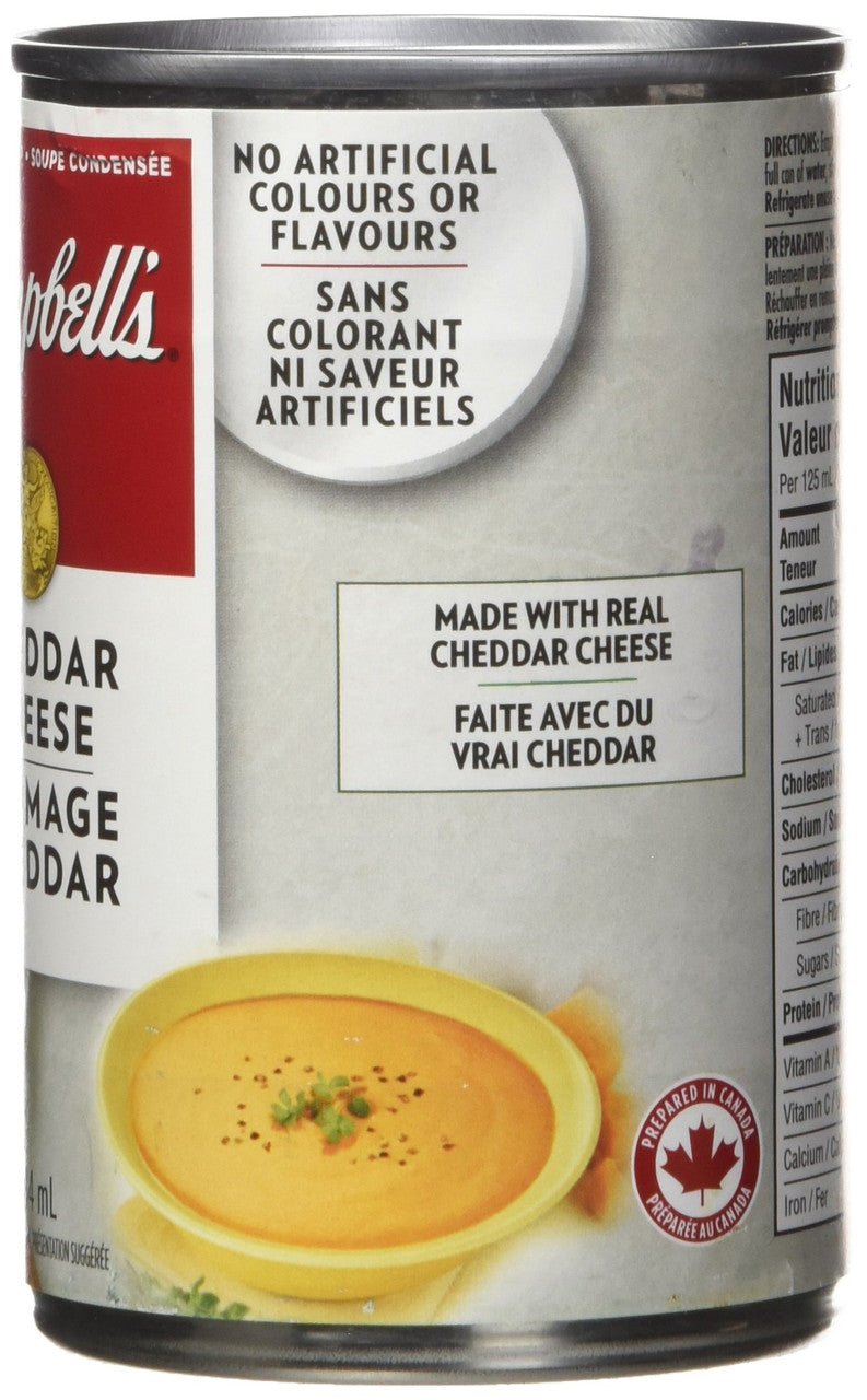Campbell's Cheddar Cheese Soup, 284ml/9.6 oz., (Imported from Canada)