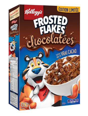 Limited Edition Kellogg's Chocolatey Frosted Flakes, 435g/15oz. (Imported from Canada)