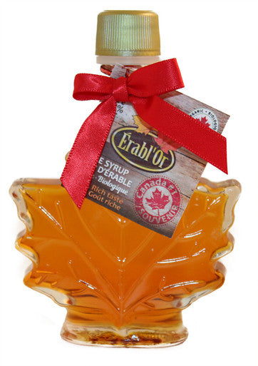 Erabl'Or Organic Maple Syrup - 50ml/1.69oz., Glass Bottle (Imported from Canada)