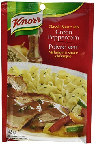 Knorr Green Peppercorn Sauce Mix (12pk) x 42g {Imported from Canada}