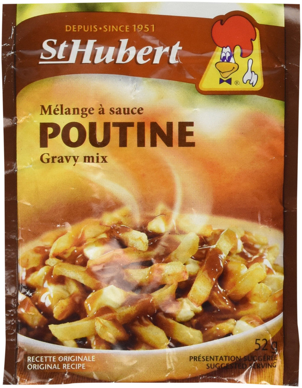 St Hubert Poutine Gravy Mix, 52g/1.8 oz., {Imported from Canada}