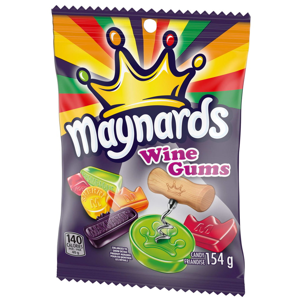 Maynards Wine Gums Candy, 154g/5.4 oz., Bag {Imported from Canada}