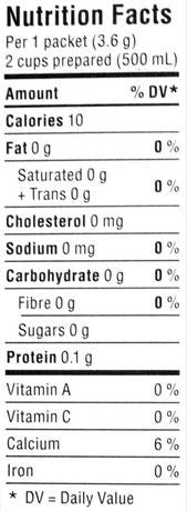 CRYSTAL LIGHT Singles Flavored Water Mixes, Lemon Lime, 36g, 10ct, {Imported from Canada}