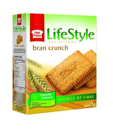Peek Freans Lifestyle Bran Crunch Cookies 275g/9.7oz {Imported from Canada}