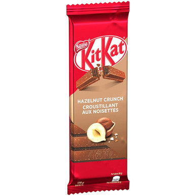 NESTLE Kitkat Hazelnut Crunch Wafer Bar, (10pk), 120g/4.2 oz.,{Imported from Canada}