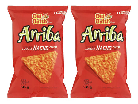 Old Dutch Arriba Nacho Cheese 245g/8.6oz, 2-Pack {Imported from Canada}