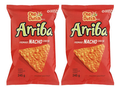 Old Dutch Arriba Nacho Cheese 245g/8.6oz, 2-Pack {Imported from Canada}