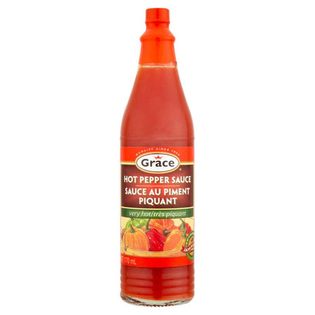 Grace Hot Pepper Sauce 170ml/5.9 oz., {Imported from Canada}