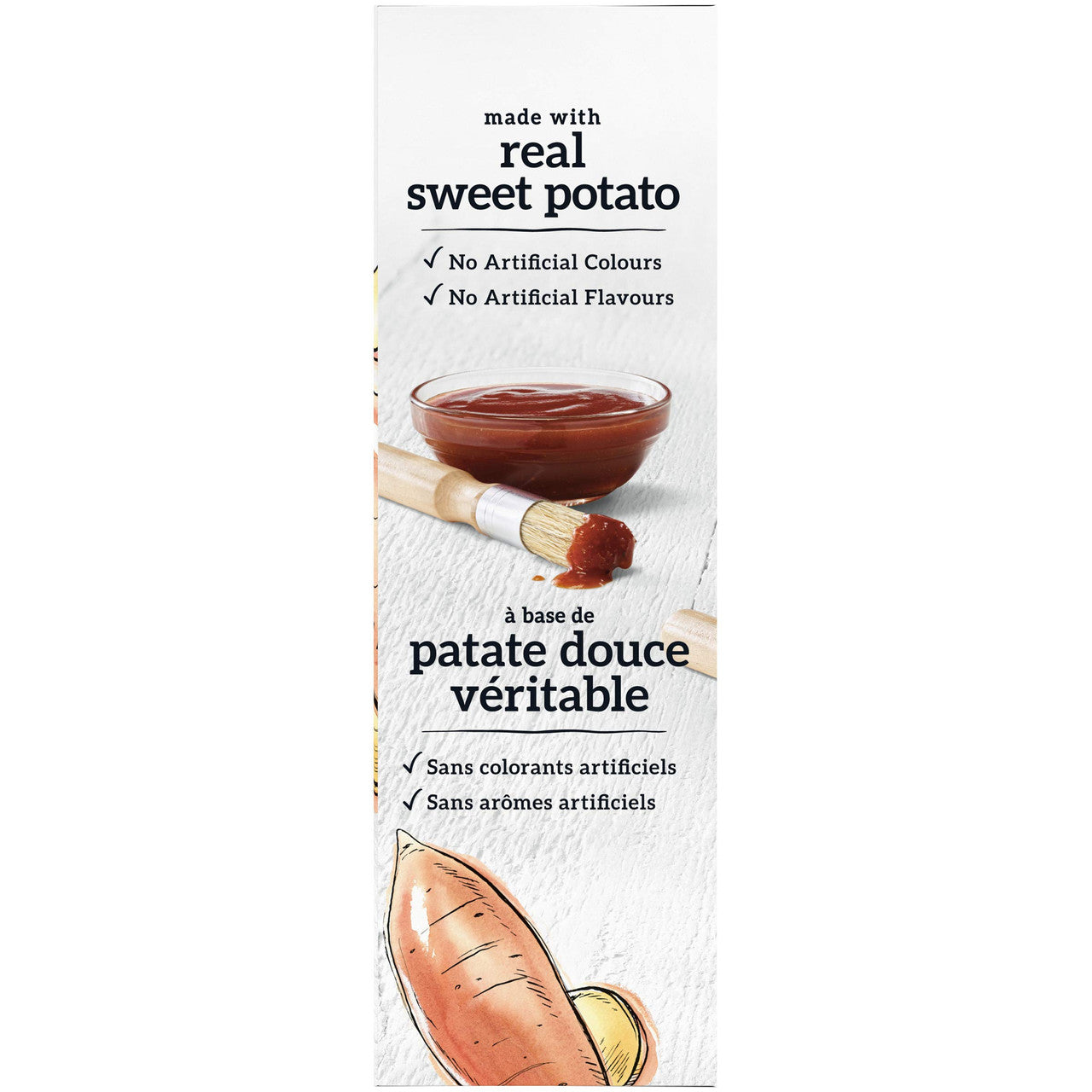 Good Thins Sweet Potato BBQ Crackers, 100g/3.5 oz., Box {Imported from Canada}