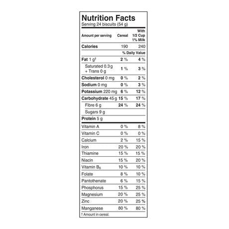 Kellogg's Mini-Wheats! Unfrosted Cocoa Cereal, 456g/16 oz., {Imported from Canada}