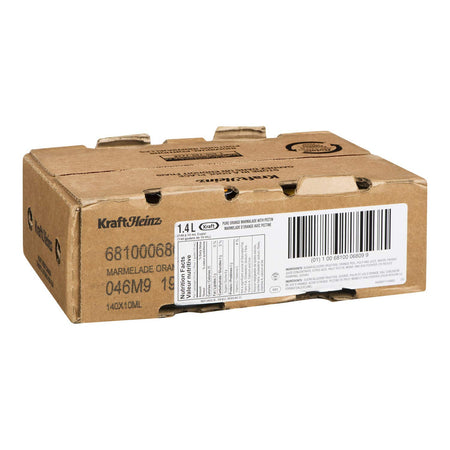 Kraft Pure Orange Marmalade, 10mL Cups, 140 Count {Imported from Canada}