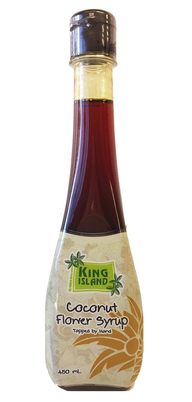 King Island 100% Coconut Flower Nectar(Syrup), 450ml/15.21oz {Imported from Canada}