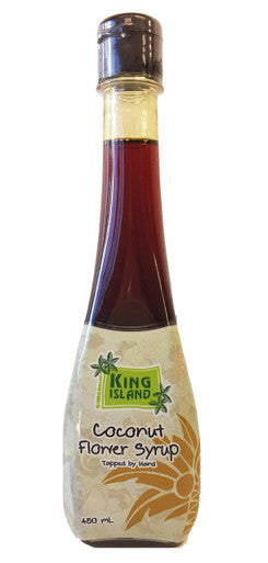 King Island 100% Coconut Flower Nectar(Syrup), 450ml/15.21oz {Imported from Canada}