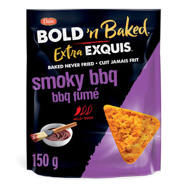 Dare Bold 'n Baked Smokey BBQ Crackers, 150g/5.3 oz., {Imported from Canada}