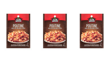 Club House Poutine Gravy Mix 42g (3 Pack) {Imported from Canada}