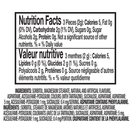 EXCEL Mini Mints Spearmint, 12 Count, 12.2g/0.4oz. per pack, {Imported from Canada}