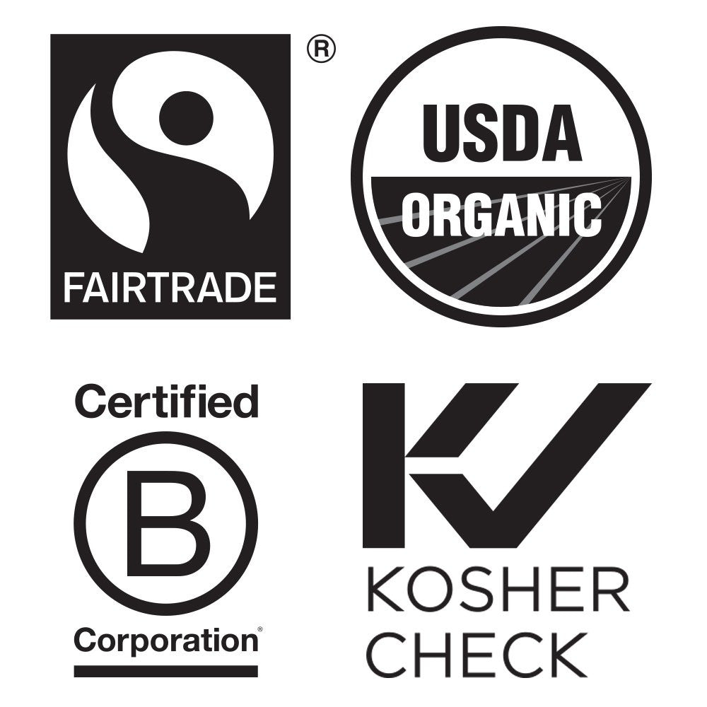 Ethical Bean Coffee Sweet Espresso: Medium Dark Roast Whole Bean, 340g/12oz. (6 pack)