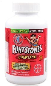 Flintstones Chewable Multiple Vitamins  225 Tablets {Imported from Canada}