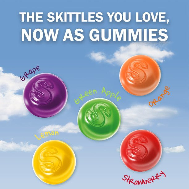 Skittles Gummies Original, 280g/9.8oz {Imported from Canada}