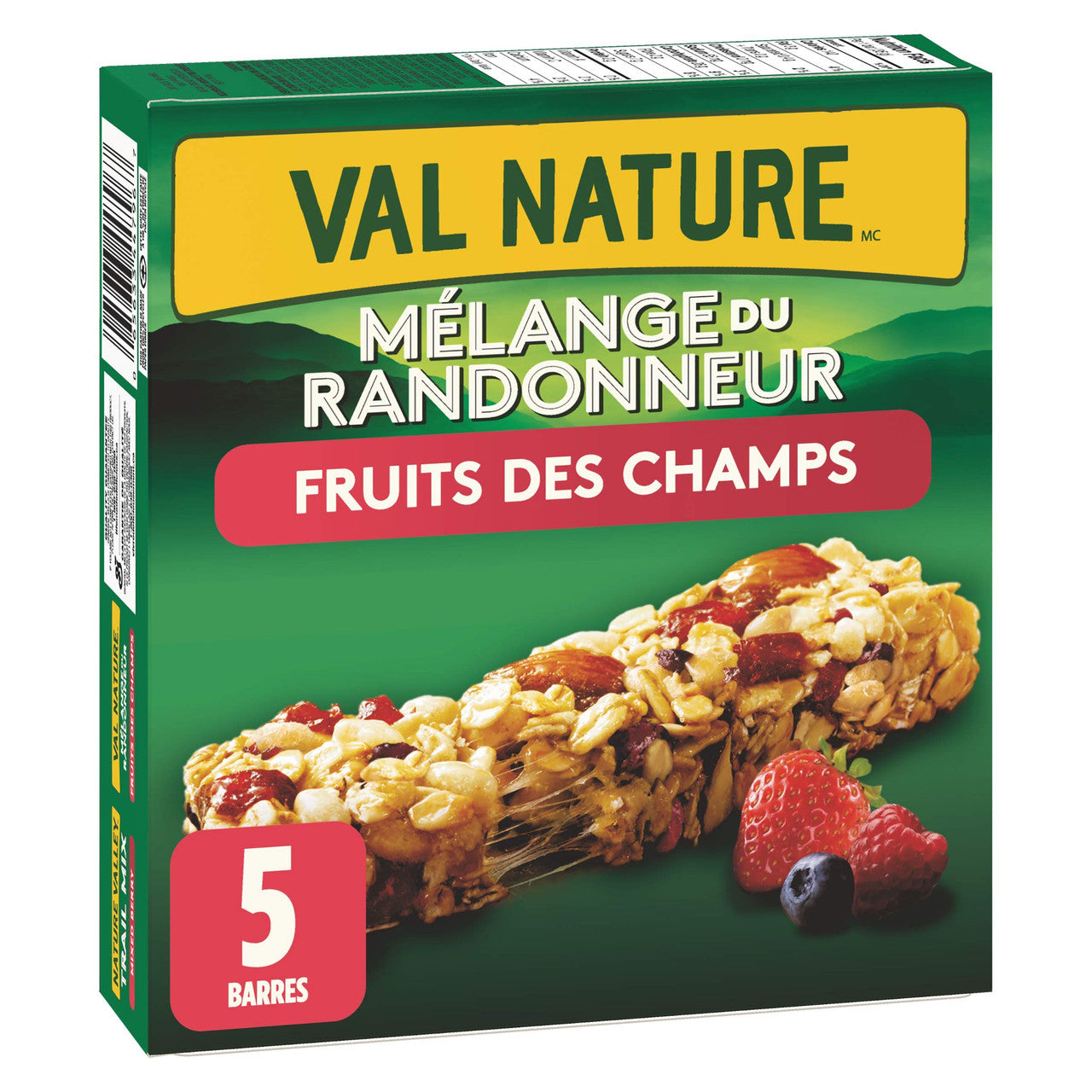 Nature Valley Mixed Berry Chewy Trail Mix, 5-Count, 175 Gram {Imported from Canada}