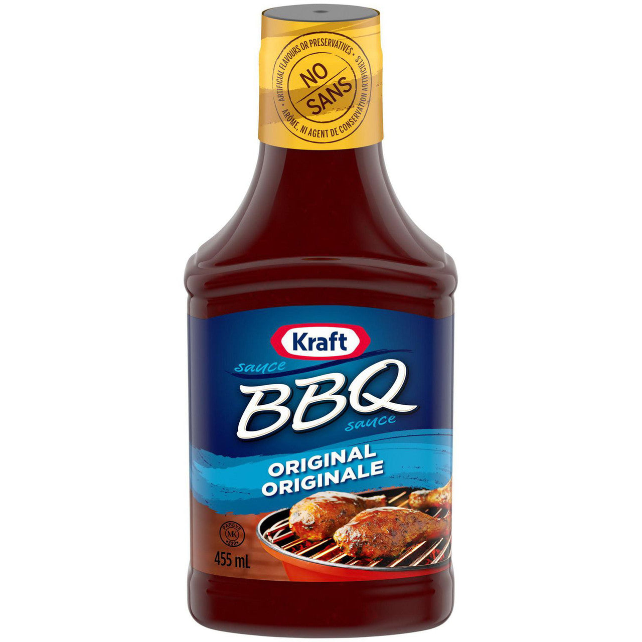 Kraft Barbecue Sauce Original (Pack of 3) 455g/ 16 oz., {Imported from Canada}