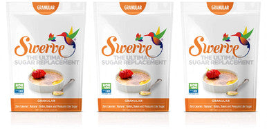 Swerve The Ultimate Sugar Replacement - Granular, 340g/12 oz., (3 Pack) {Imported from Canada}