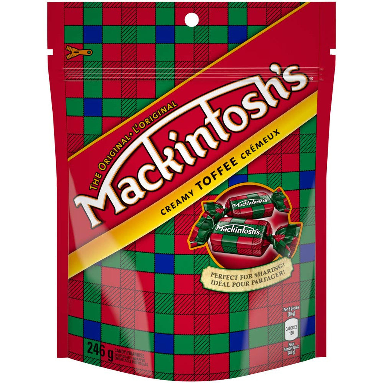 Nestle Mackintosh Mack Toffee Candy, 246g/8.7 oz., (4pk) {Imported from Canada}