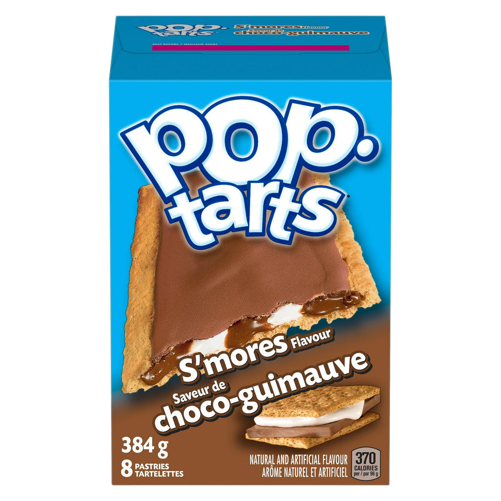 Kellogg's Pop-Tarts, S'mores Flavored, 8 pastries, 384g/13.5 oz.