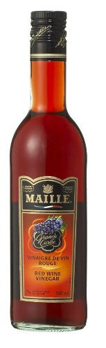 MAILLE, Red Wine Vinegar 500ml/16.9 fl. oz., {Imported from Canada}