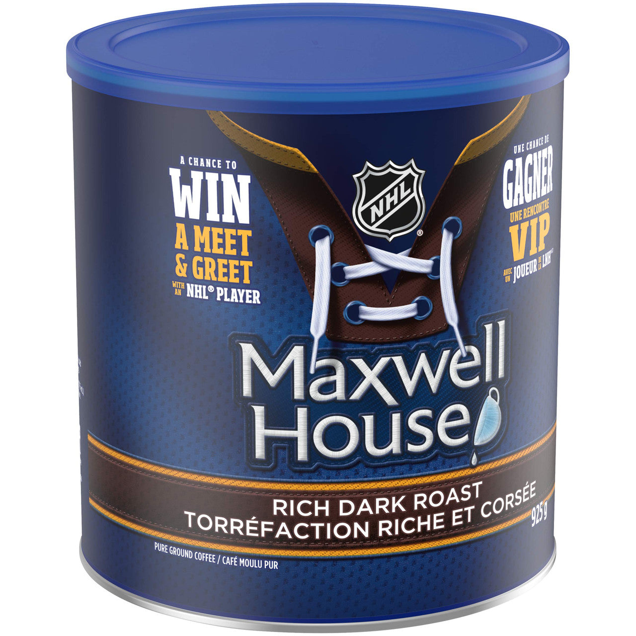 Maxwell House Rich Dark Roast Ground Coffee 925g/32.6oz. (Imported from Canada)