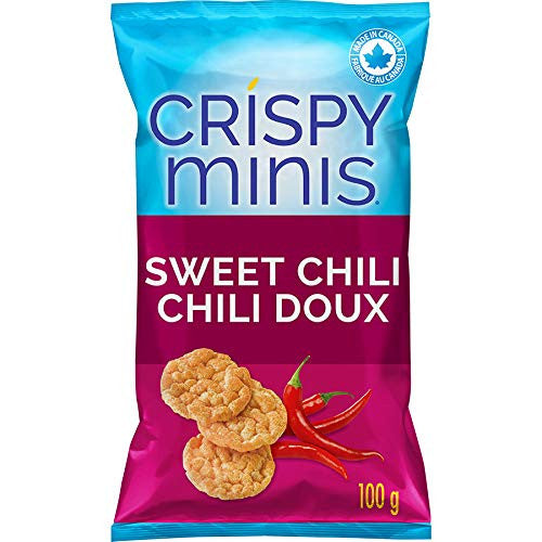 Quaker Crispy Minis Sweet Chili 100g/3.5 oz.,  (12pk) {Imported from Canada}