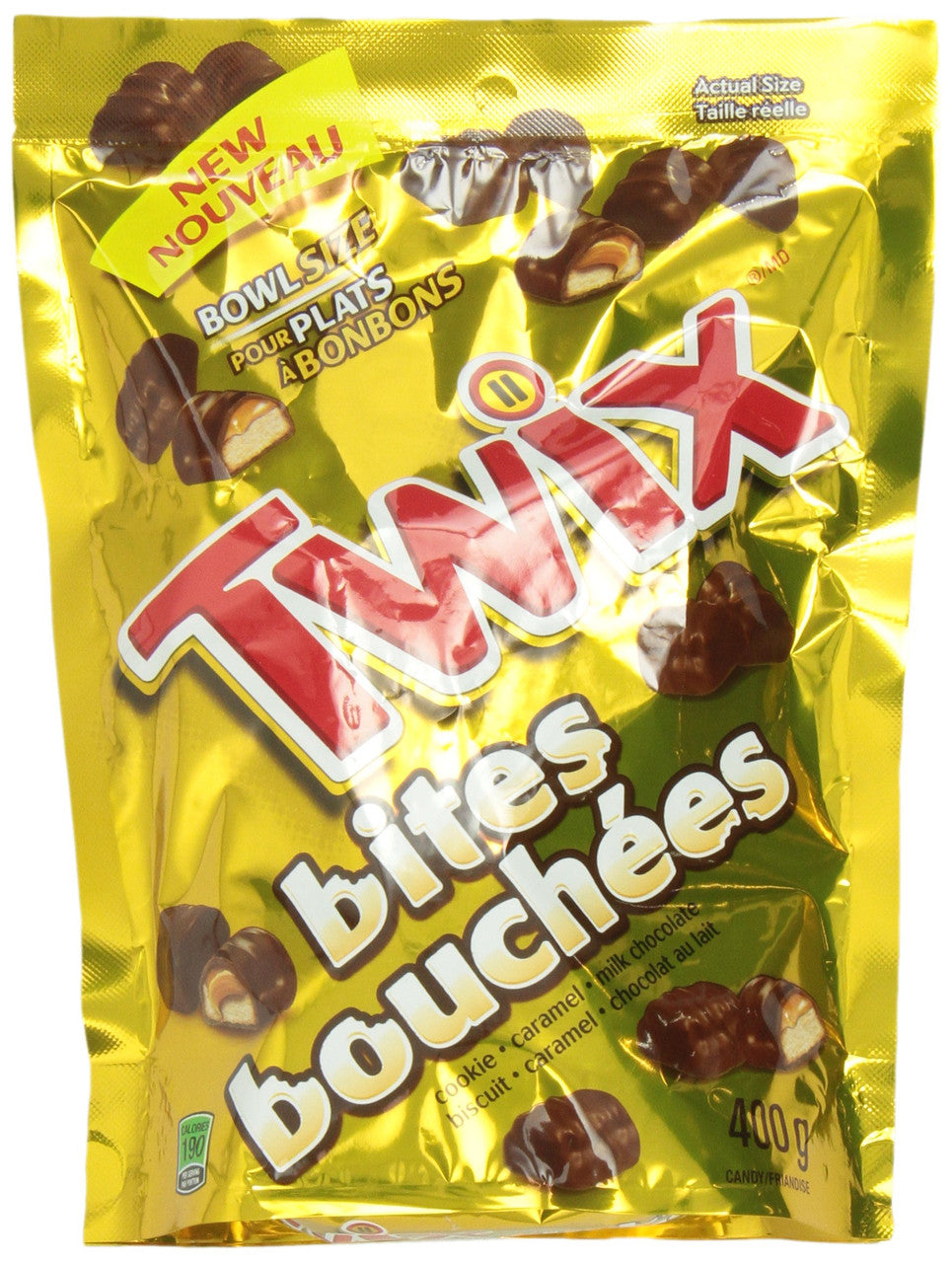 Twix Bites Bowl Size, 400g/14.1oz., {Imported from Canada}