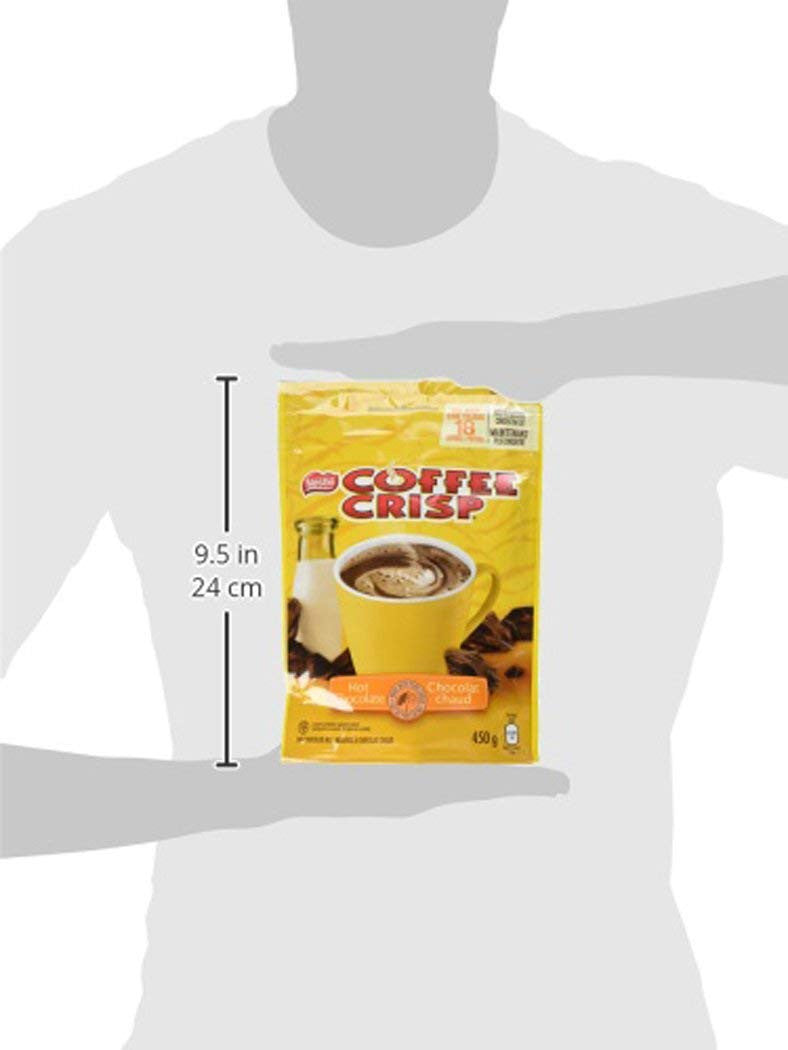 Nestle Coffee Crisp Hot Chocolate Cocoa Mix 450g/15.9oz {Imported from Canada}