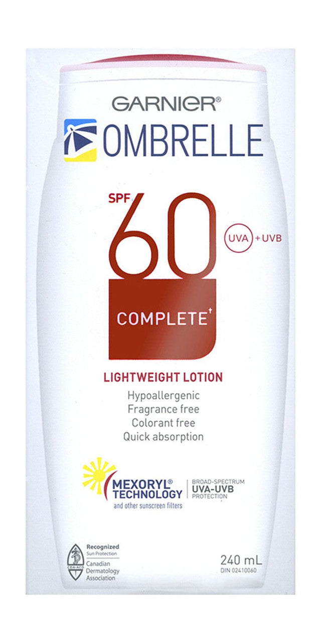 Ombrelle Sunscreen SPF60 w/ MEXORYL LARGE 8 oz / 240 mL